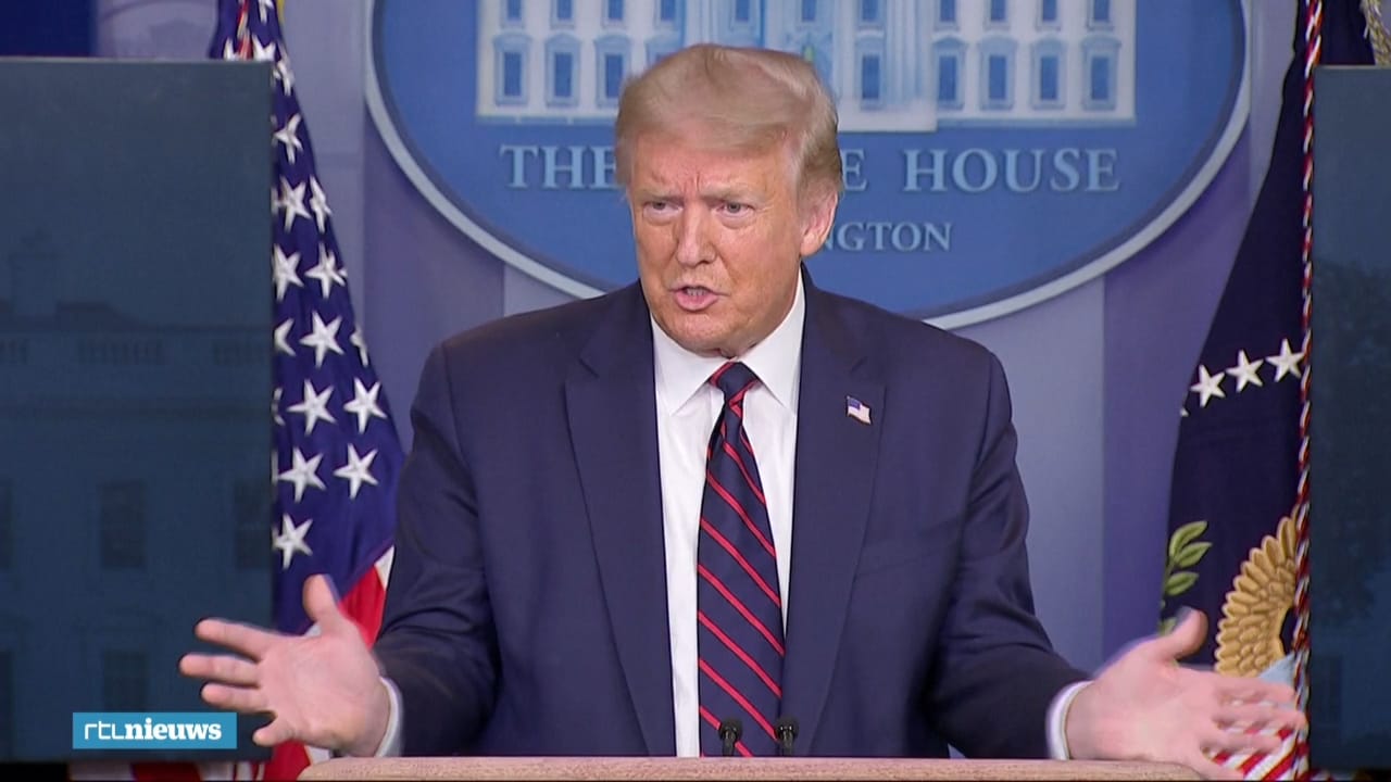 De uitspraken van Trump tijdens de persconferentie