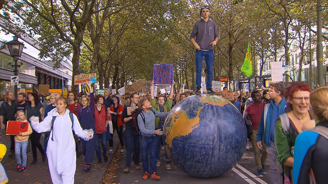 Deelnemers klimaatmars: 'Ik ben heel boos!'