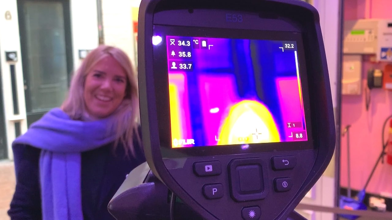 Deze coffeeshop checkt op corona met een infraroodscan