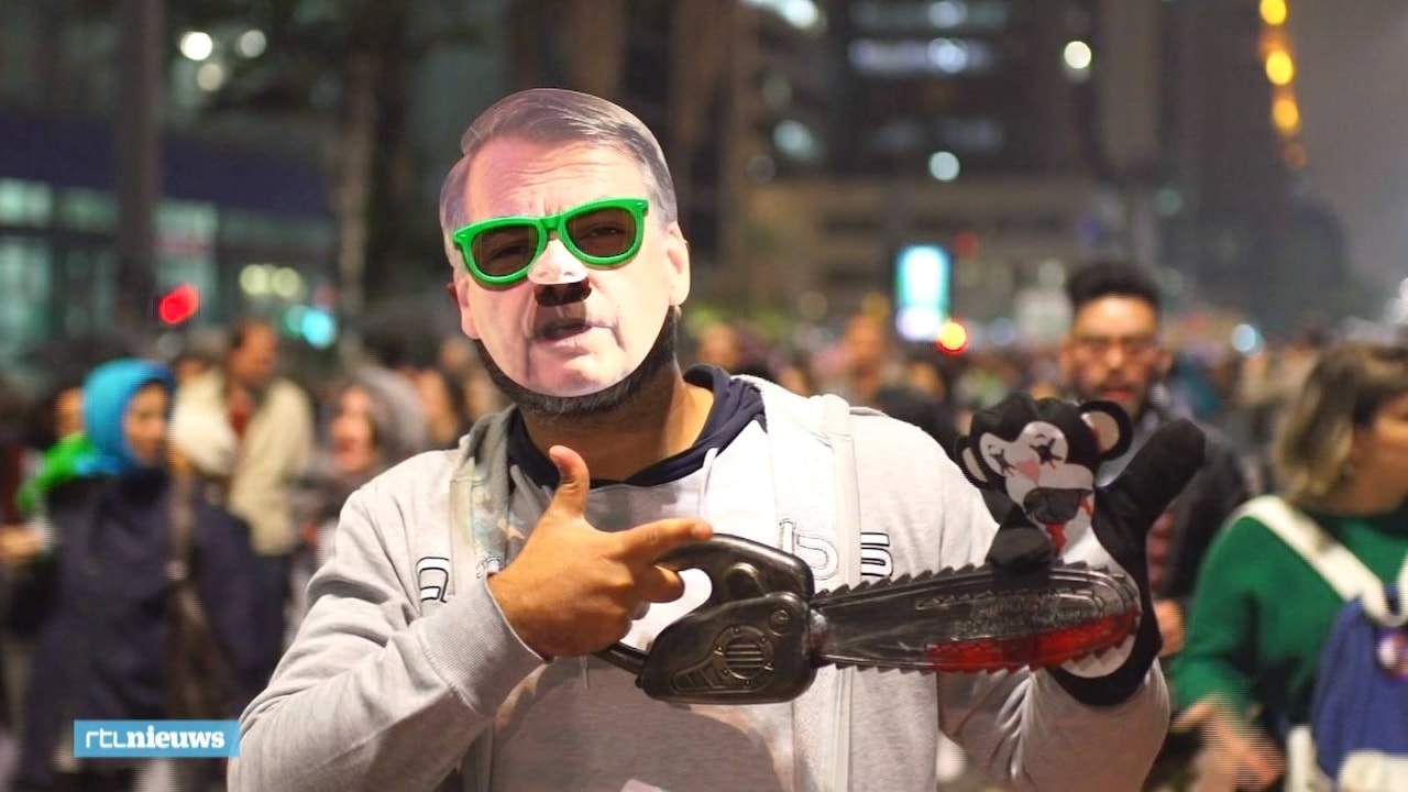 In Brazilië protesteren duizenden mensen om aandacht te vragen voor de Amazone