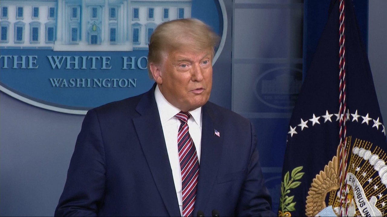 Bekijk hier de speech van Trump:
