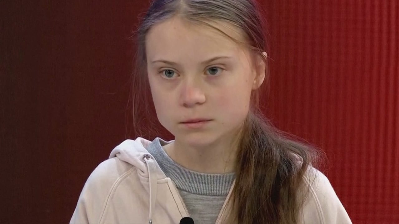 VIDEO: Bekijk hier wat Greta Thunberg zei in Davos