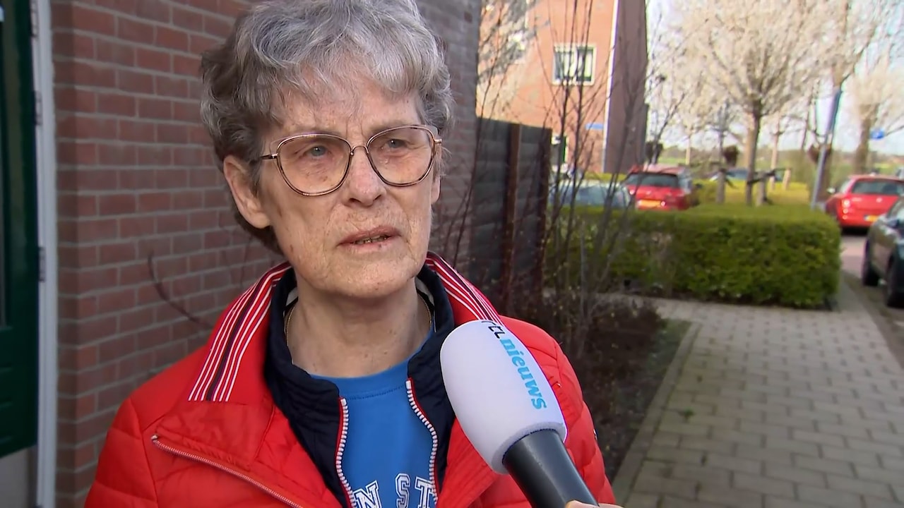 In deze video vertelt een buurvrouw van het slachtoffer over hoe ze hem na de schietpartij hielp: