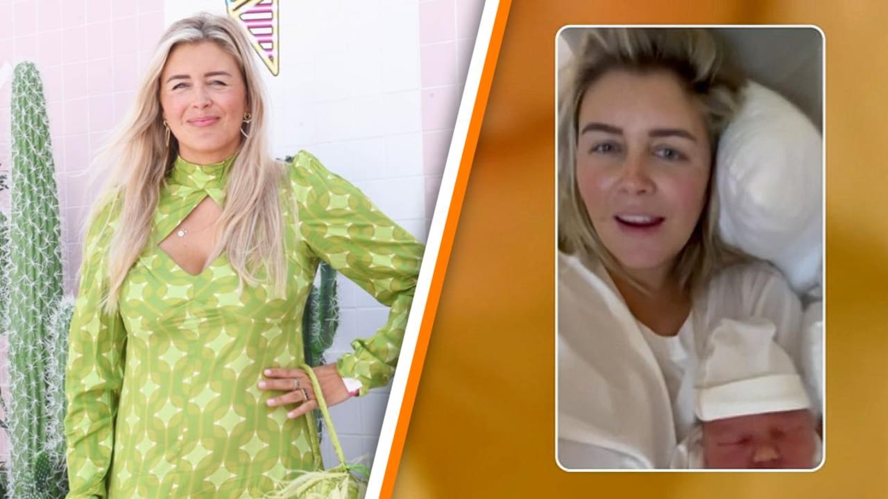 Florine Hofstee verwelkomt tweede zoon: 'Daar is ons cadeautje'
