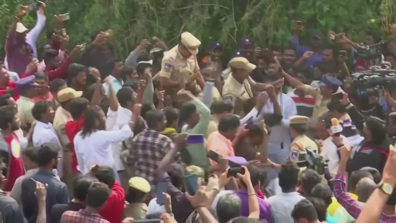 Agenten zijn helden in Hyderabad