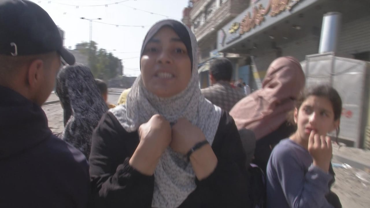Bekijk ook: Palestijnen in Noord-Gaza verlaten huis en haard: 'De oorlog maakt ons kapot'