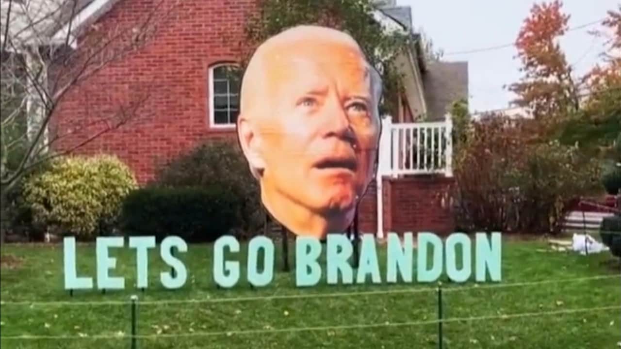 Bekijk ook - Amerikanen bekritiseren Biden op bijzondere wijze: 'Let's go, Brandon'