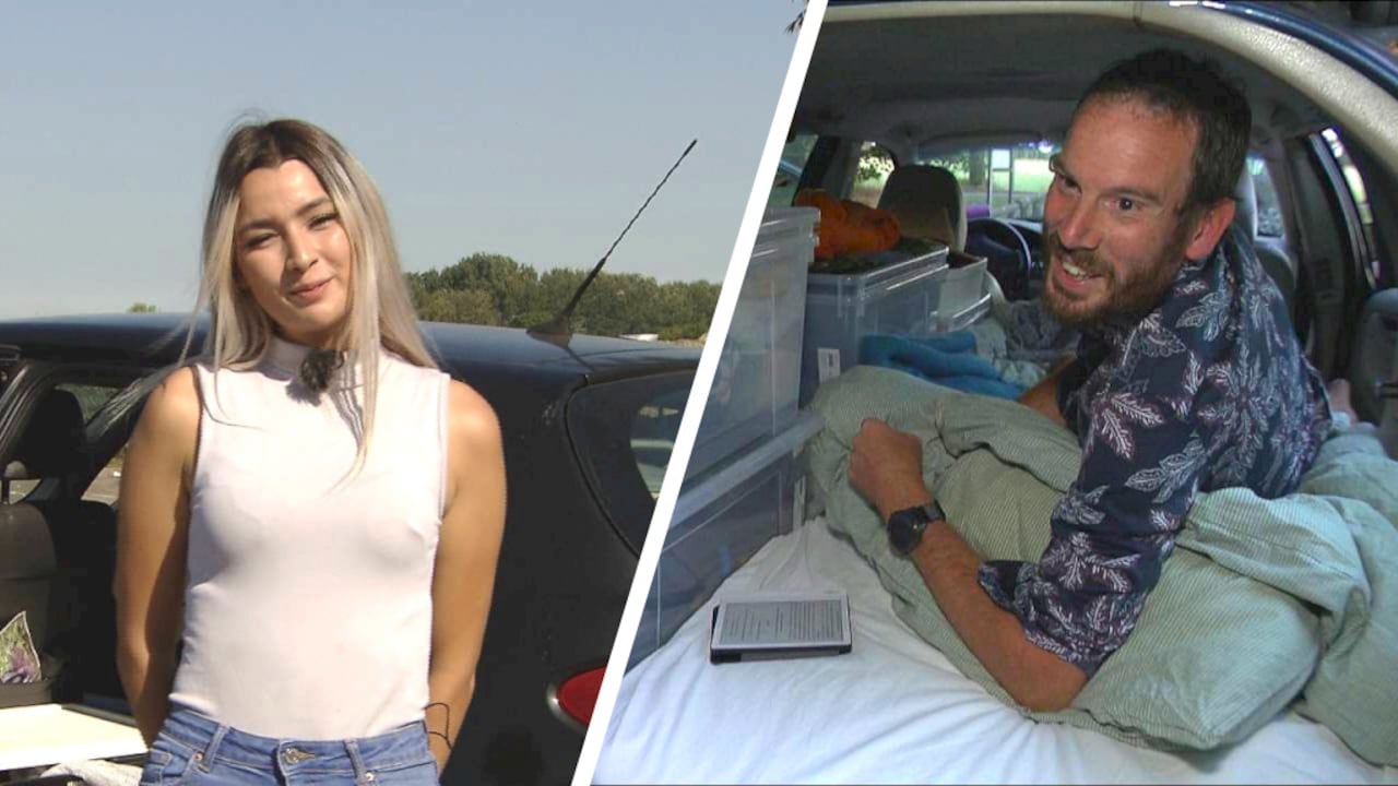 Steeds meer mensen wonen in hun auto: 'Ik ben niet zielig, maar de huur is te hoog'