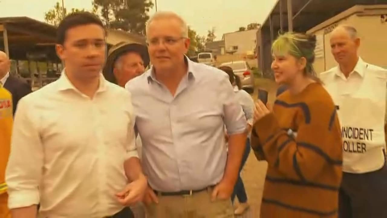 'Je bent een idioot': slachtoffers bosbrand razend op Australische premier