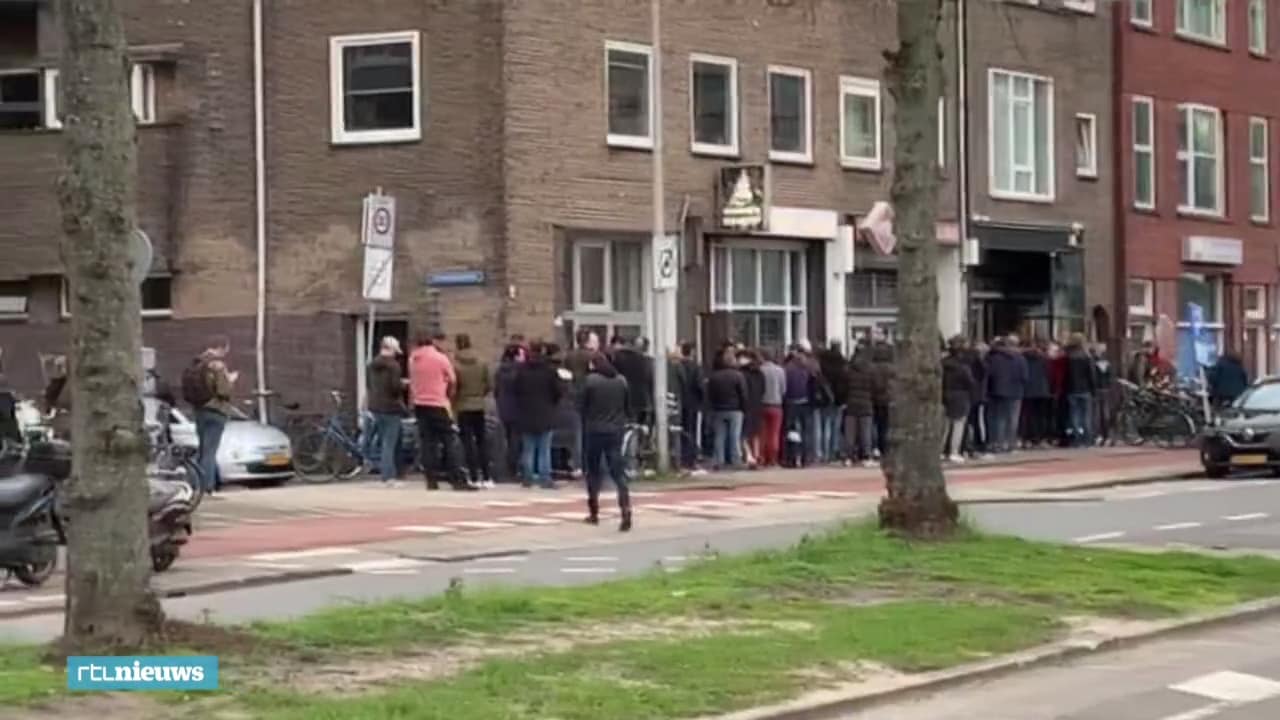 Video: Run op coffeeshops door nieuwe coronamaatregelen
