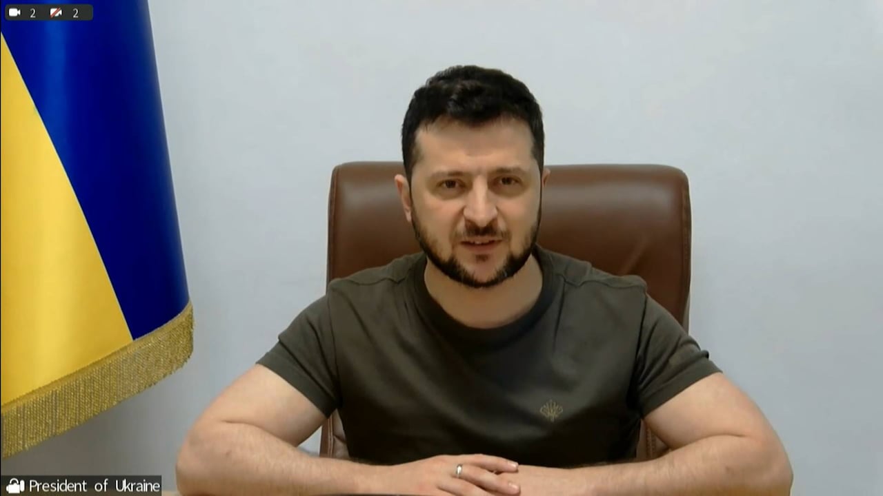 Zelenski tegen Tweede Kamer: 'MH17 valt niet te vergeven'