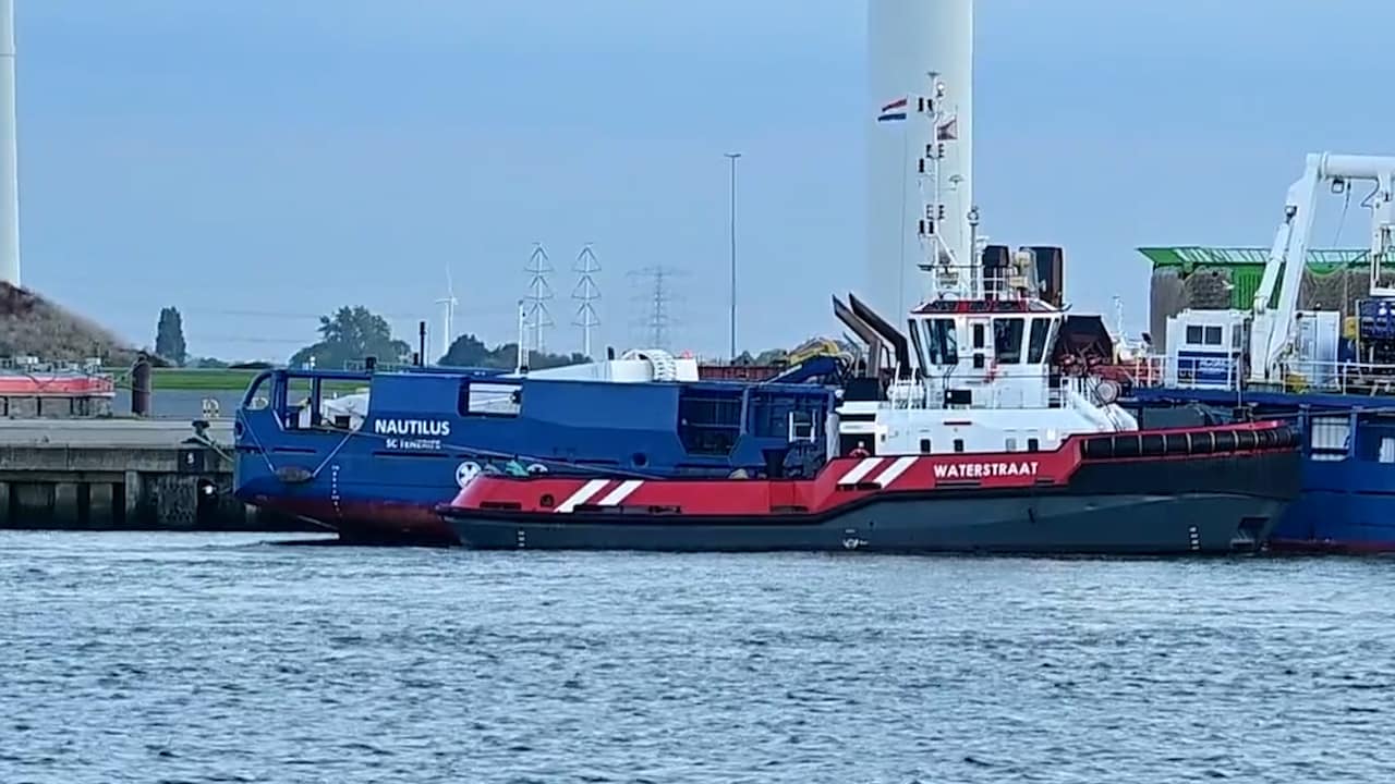 Gat in schip Eemshaven gedicht, gevaar geweken