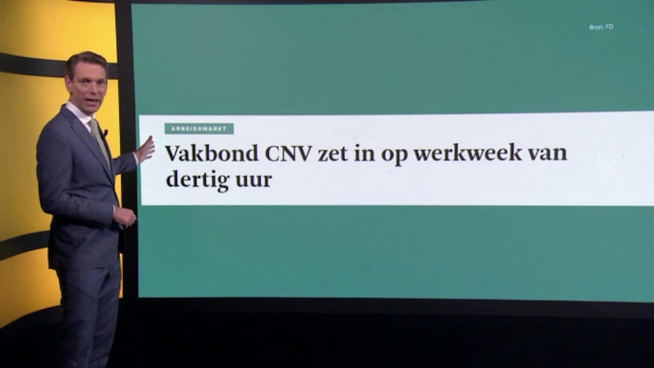 Is een 30-urige werkweek een goed idee?