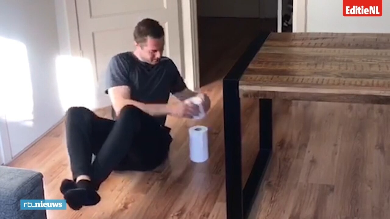 Fit blijven kan ook met wc-rollen