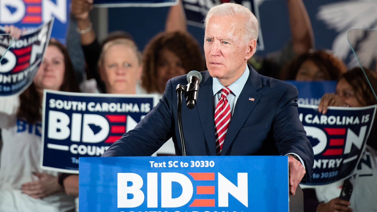 In februari leek Biden nog kansloos om presidentskandidaat te worden