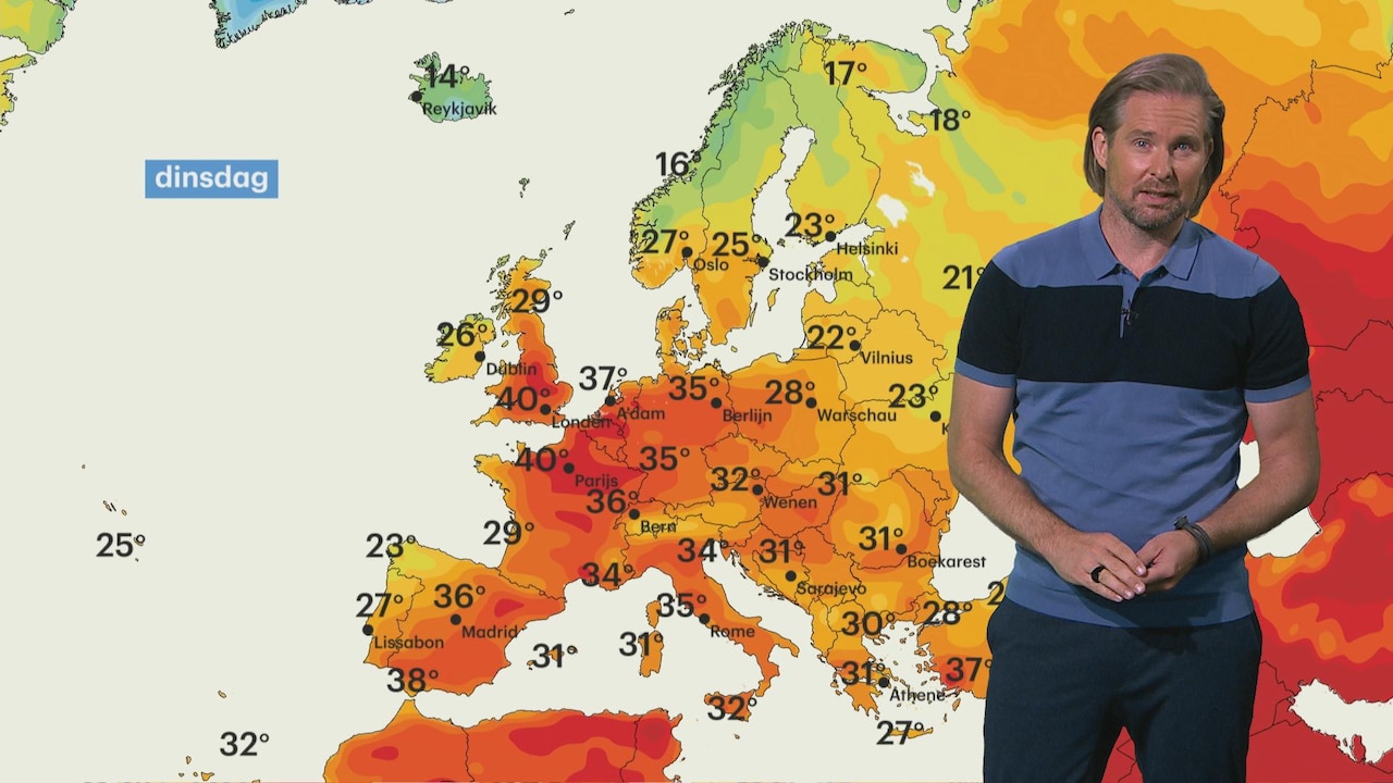 Bekijk ook: hier vandaag hoogste temperaturen van Europa
