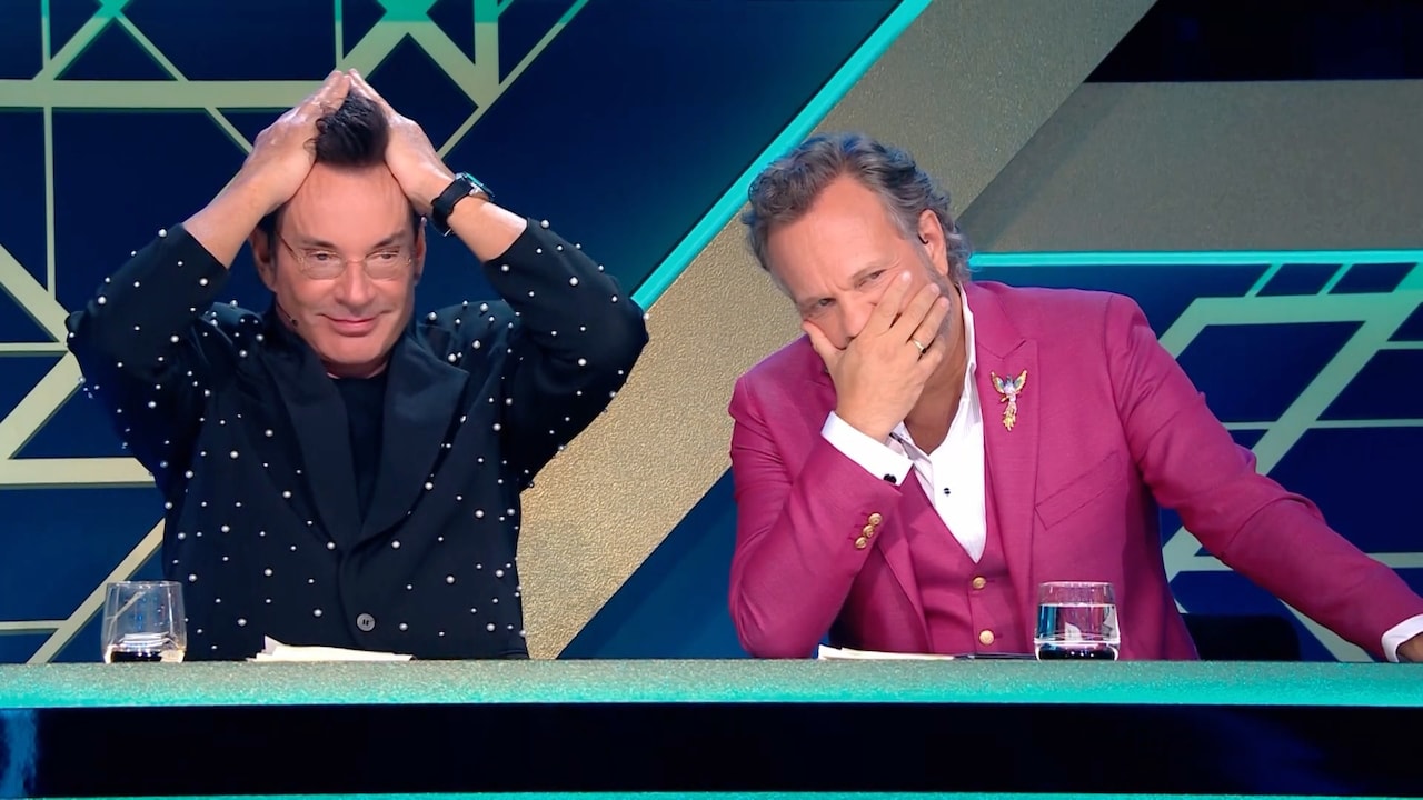 Klompen blazen panelleden omver met onthulling in The Masked Singer: 'Het is ons gelukt'
