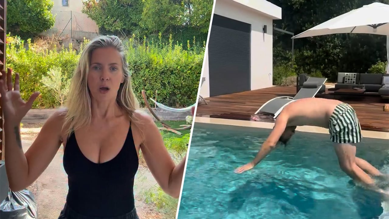 Bettina Holwerda feliciteert jarige 'walrus' Jim Bakkum: 'Is toch niet serieus?'