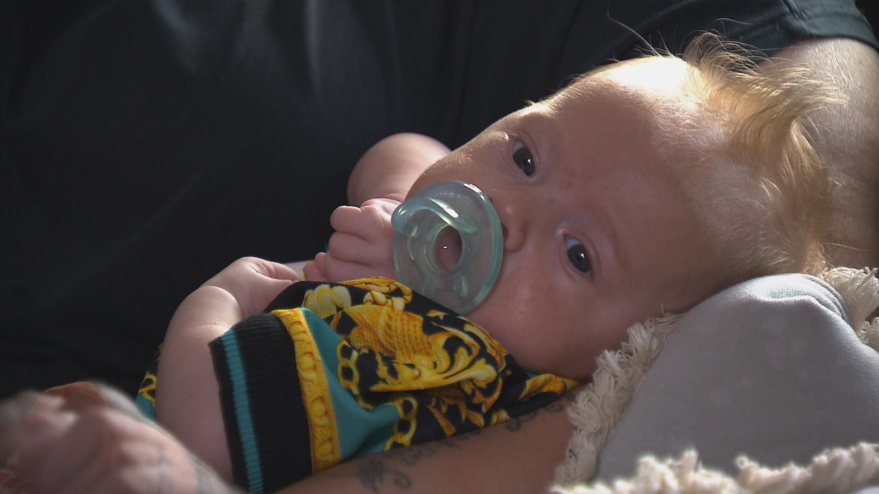 Hartafwijking baby Jaxx door coronadrukte bijna te laat gesignaleerd