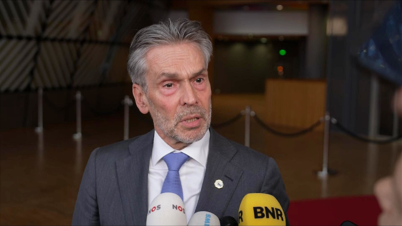 Schoof over EU-top: 'Er is echt iets aan de hand in de wereld'