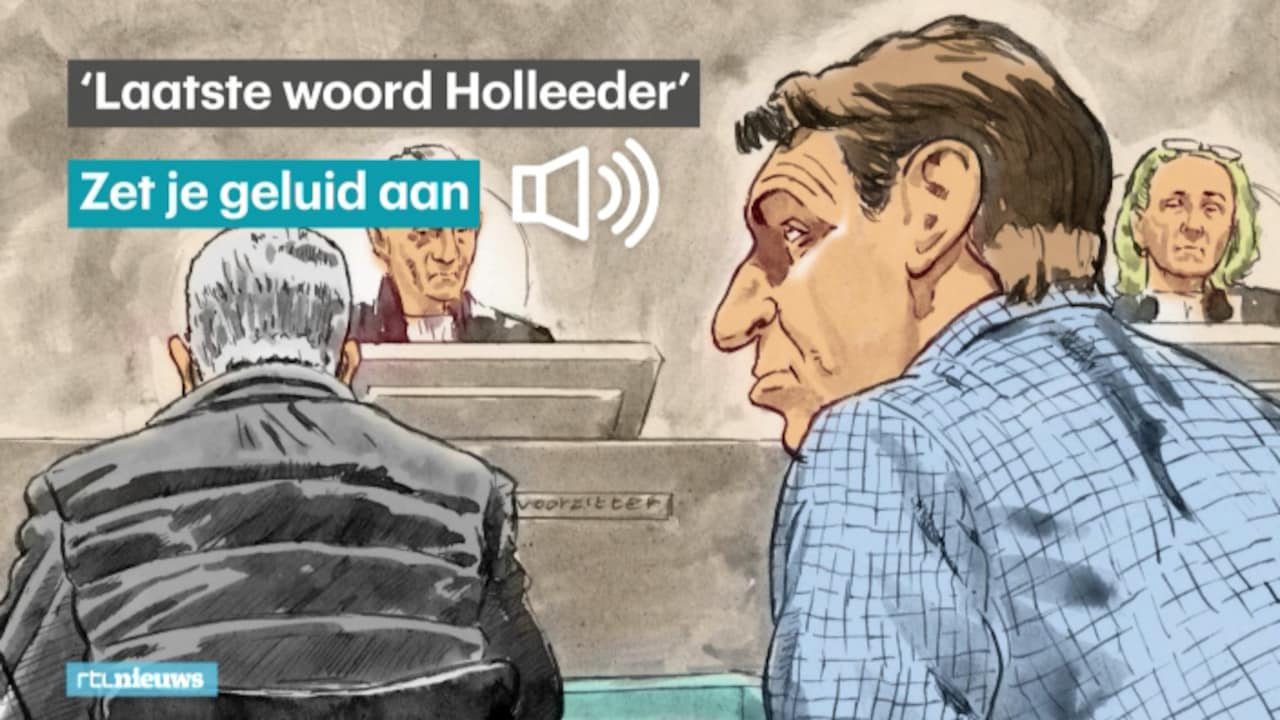 Bekijk hier 'het laatste woord' van Willem Holleeder