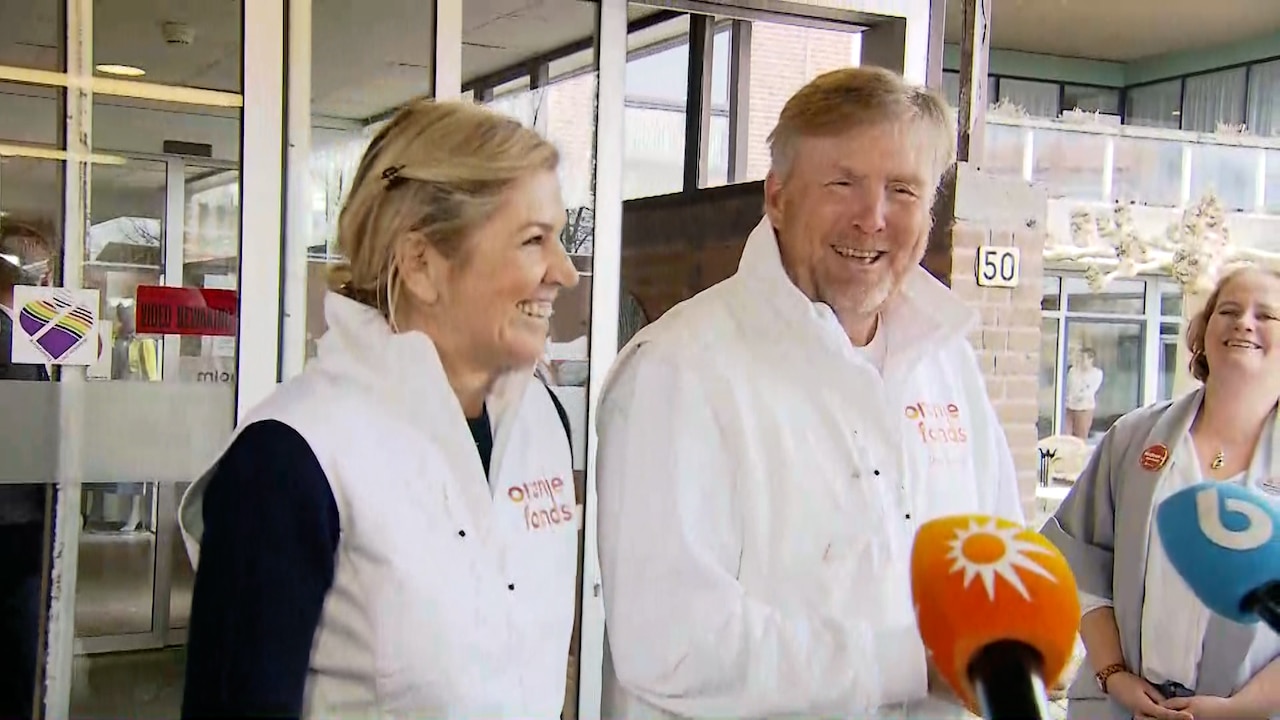 Koning Willem-Alexander neemt Máxima in het ootje tijdens NLdoet: 'Even aan de kant, majesteit'
