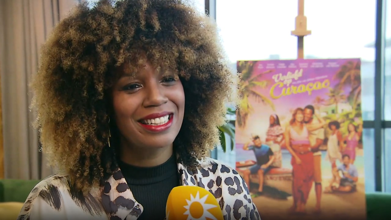 Jasime Sendar's rol in Verliefd op Curaçao werd aangepast vanwege haar zwangerschap: 'Speciale laag aan film'