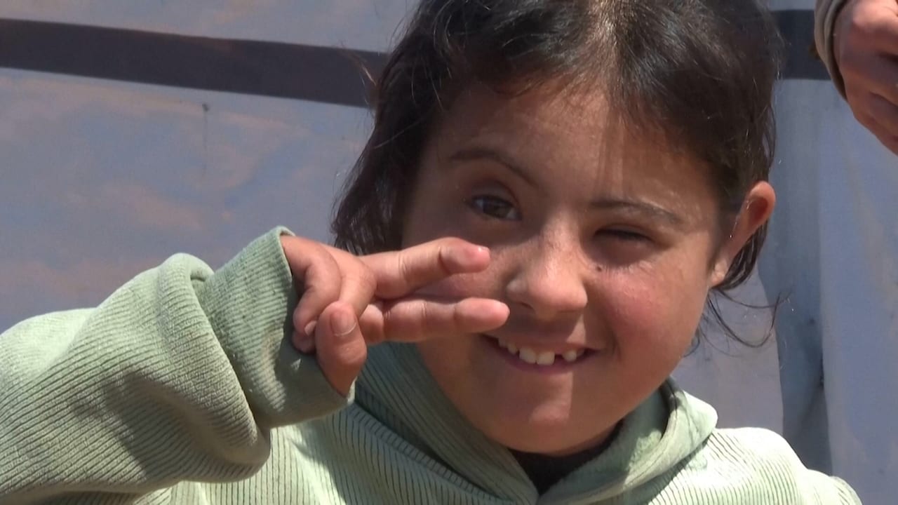 Angst en veel trauma bij kinderen in Gaza met syndroom van Down