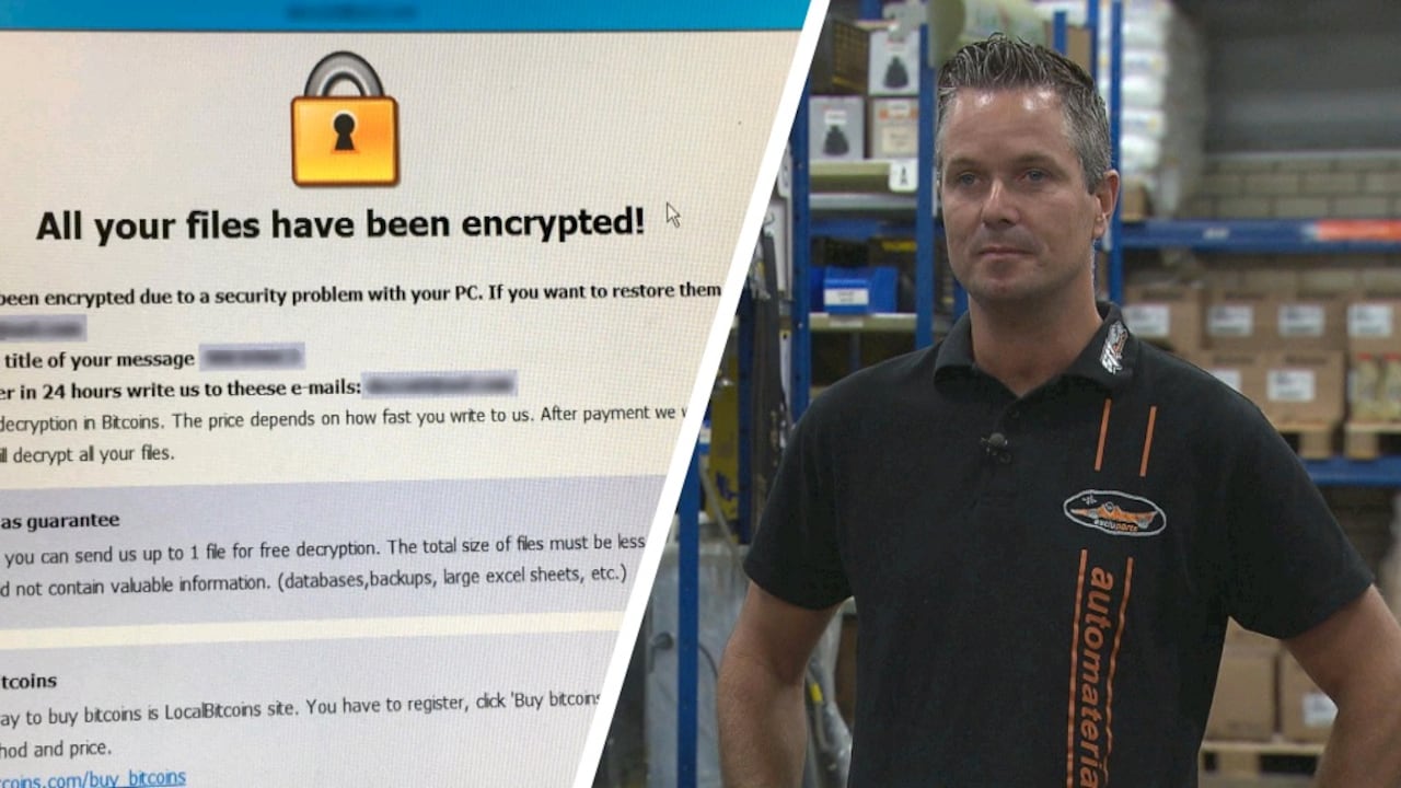 Bekijk ook: Ransomware legt computers Peters bedrijf plat