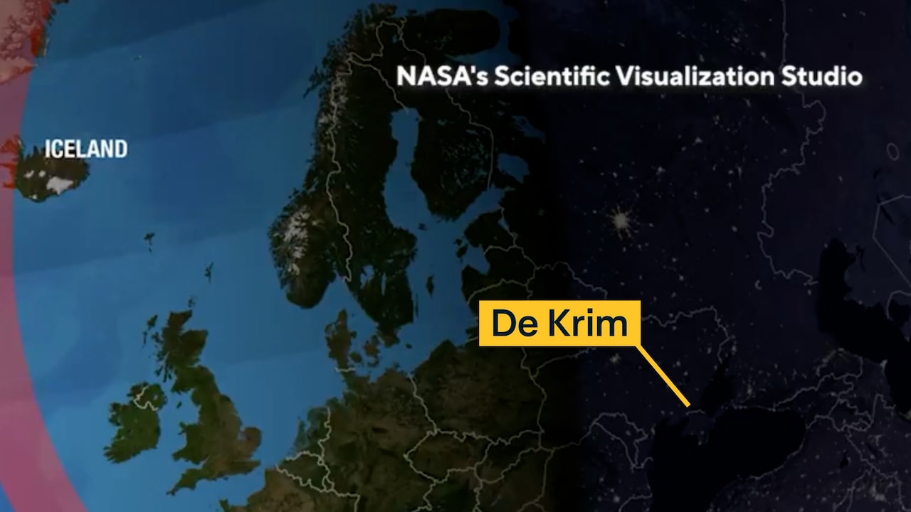 Oekraïne boos op NASA om 'erkenning' van de Krim
