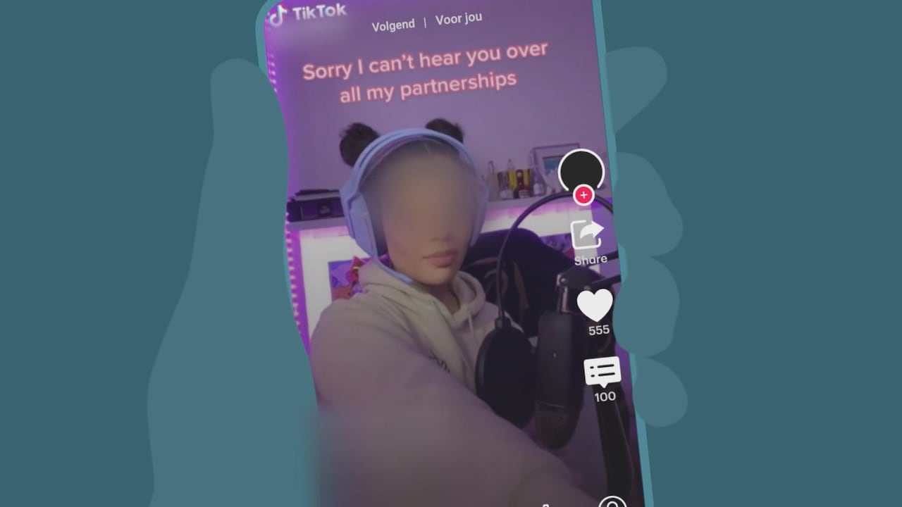 Schunnige teksten worden niet goed gemodereerd op TikTok