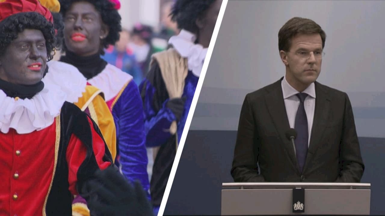 Zo veranderde Rutte zijn mening over Zwarte Piet door de jaren heen