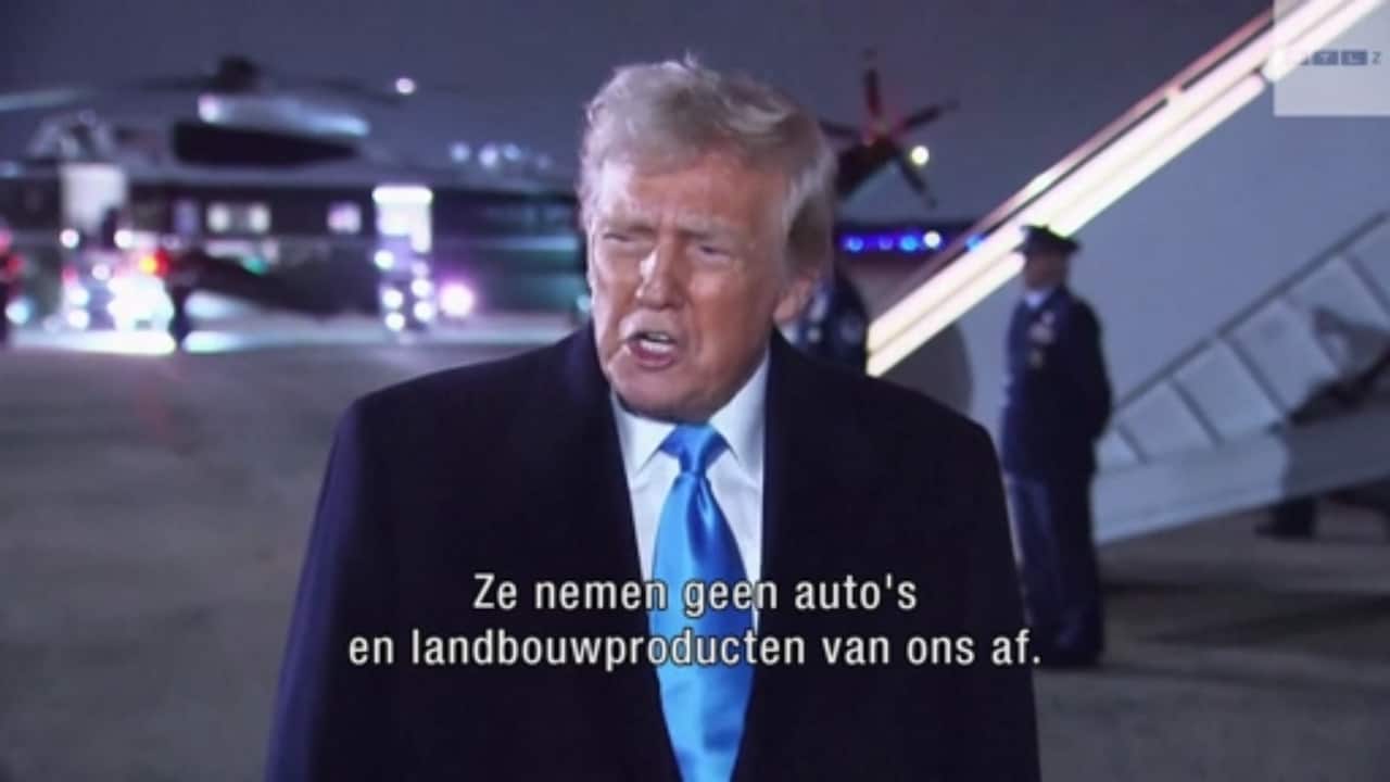 Trump: EU moet zich klaarmaken voor nieuwe importheffing