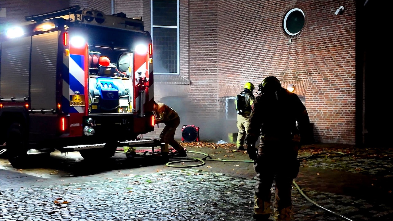 Brand in gemeentehuis Venray: tellen van stemmen gestaakt