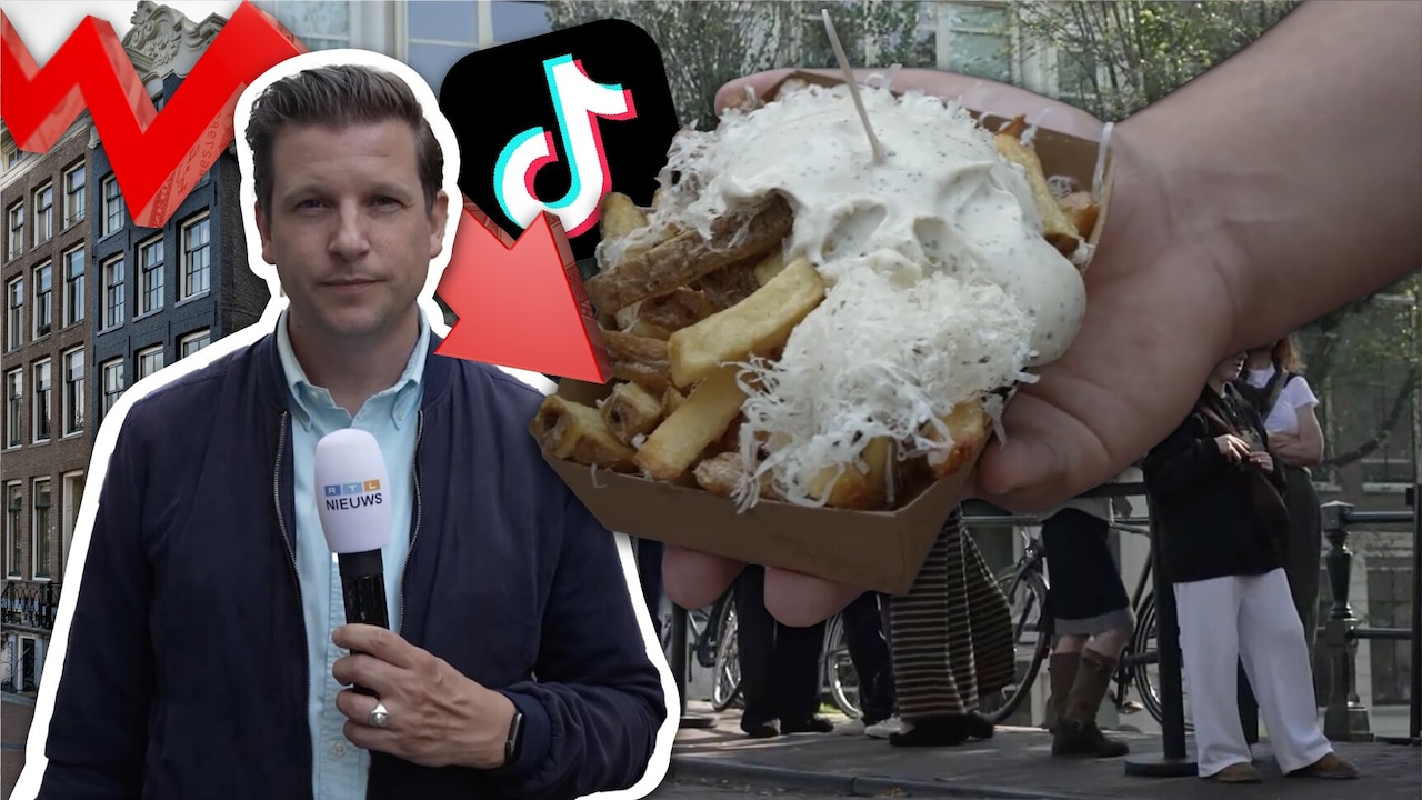 Onze verslaggever nam een kijkje bij een van de beruchte rijen. De tekst gaat na de video verder.