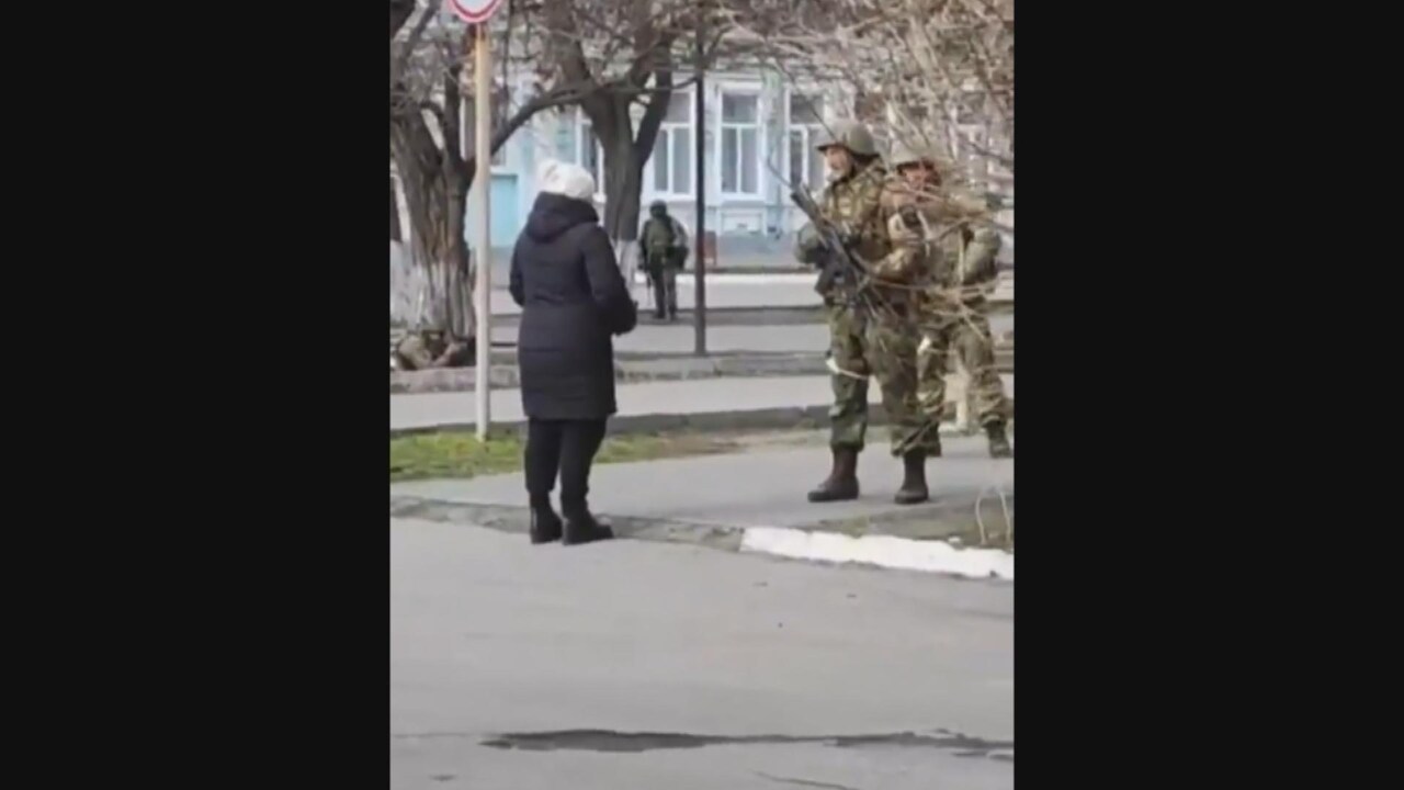 Bekijk ook: vrouw in regio Cherson confronteert Russische soldaat