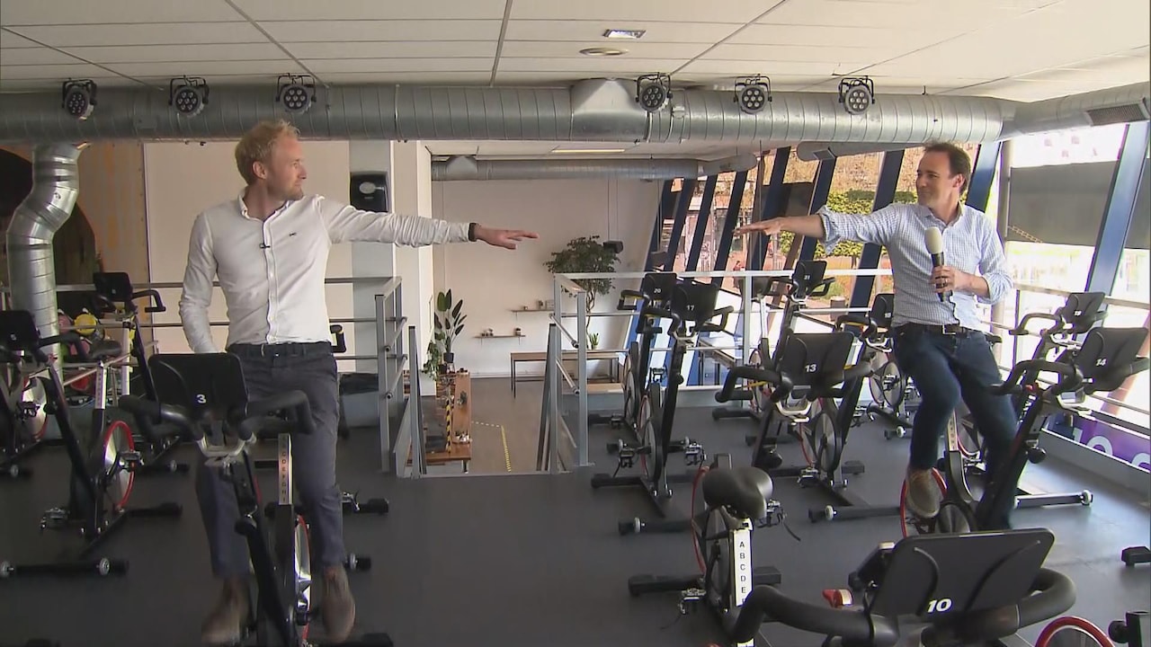 Cees heeft zijn sportschool coronaproof gemaakt