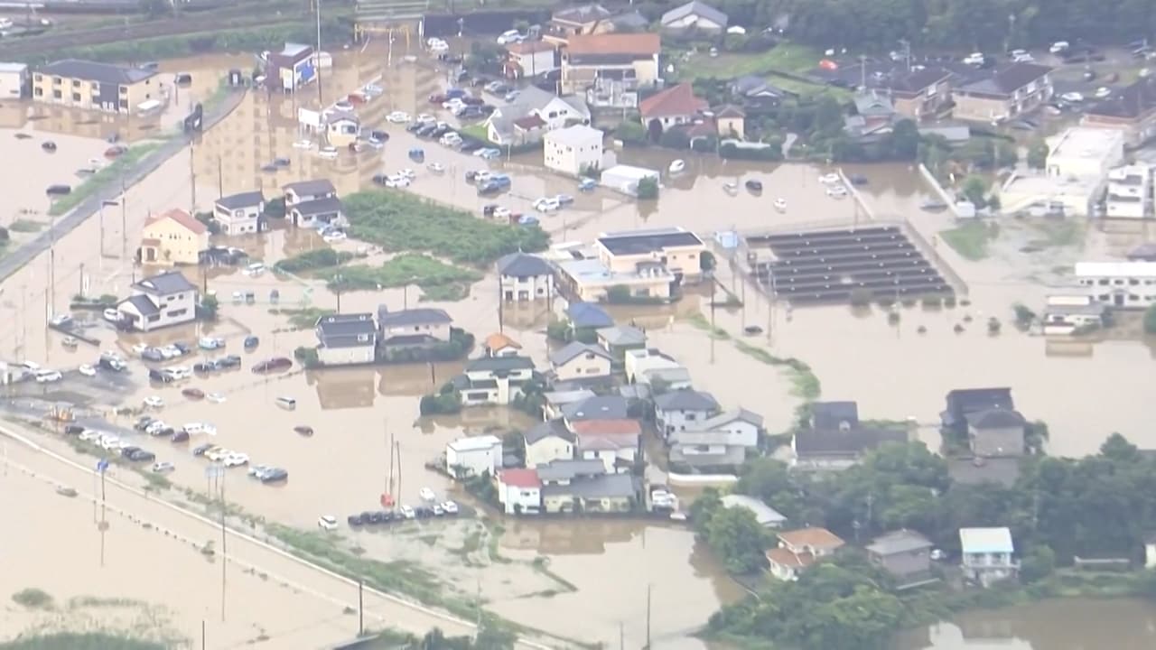 Vier doden door 'ongekende' regenval in oosten Japan