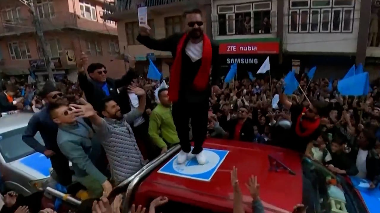 Rapper, burgemeester en mogelijk snel premier van Nepal