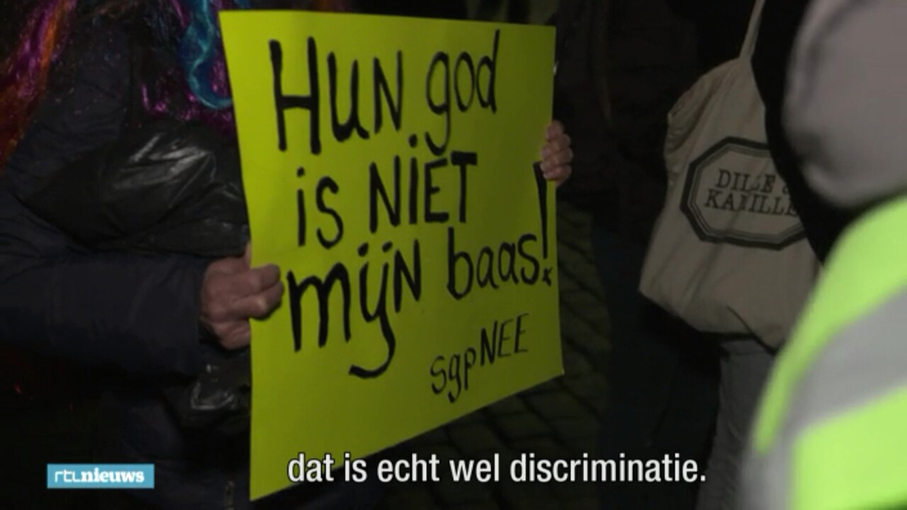 In Amsterdam was eerder protest als reactie op de Nashville-verklaring