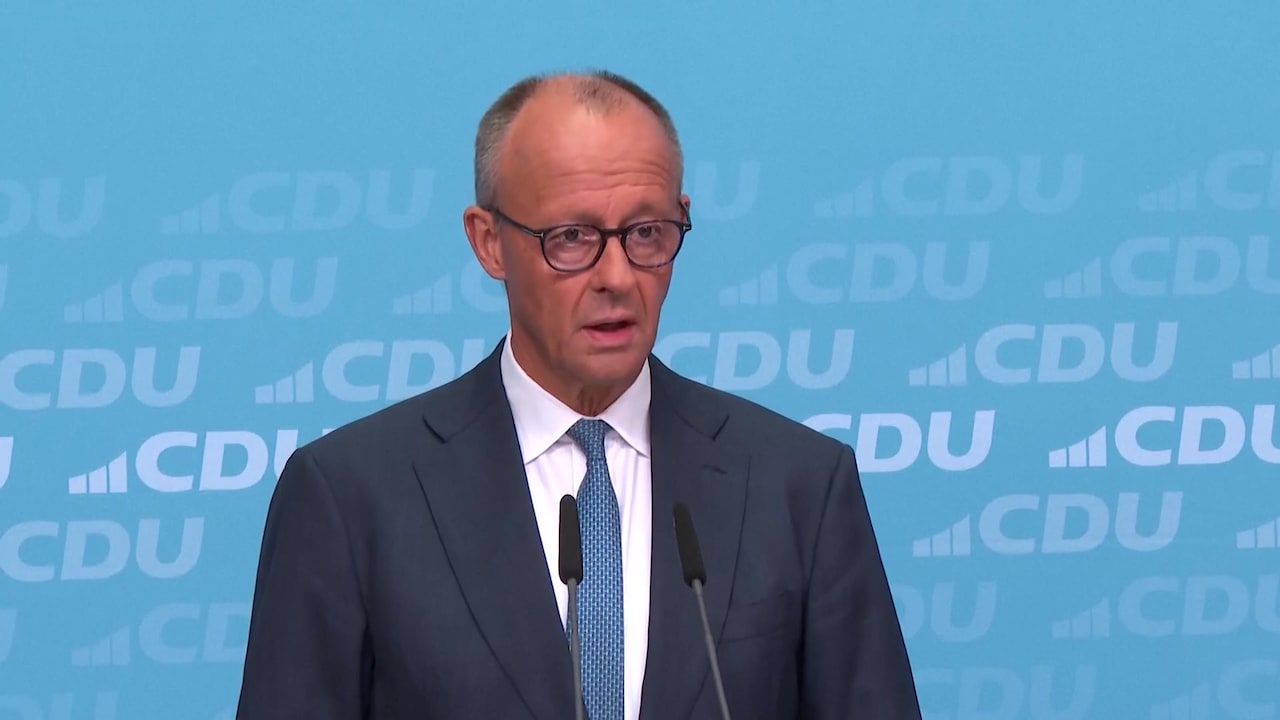 Merz geschokt na verkiezingswinst AfD: 'We kunnen niet doorgaan zoals voorheen'