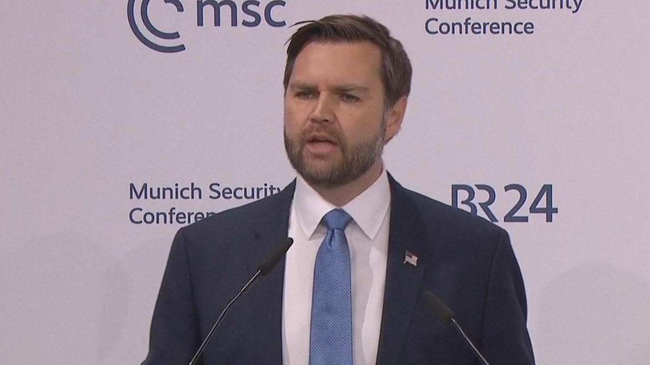 Amerikaanse vicepresident schoffeert Europese politici met 'onacceptabele' tirade