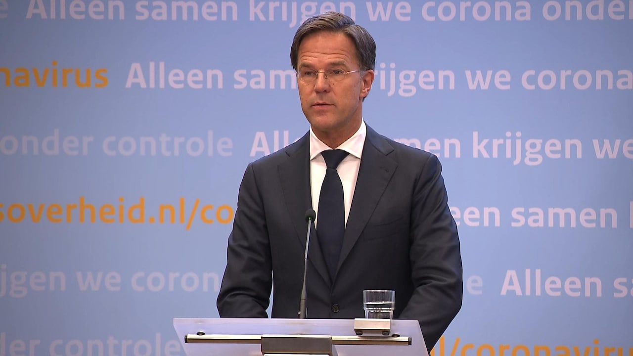 Dit zei Rutte vorige week maandag nog: