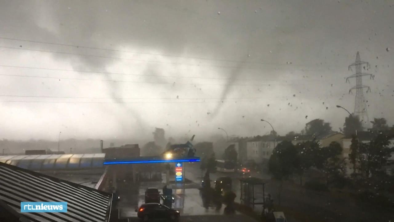 Tornado verwoest dorpen in Luxemburg