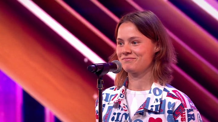 Noortje duikt zonder ervaring op podium Got Talent: Soundos el Ahmadi in tranen