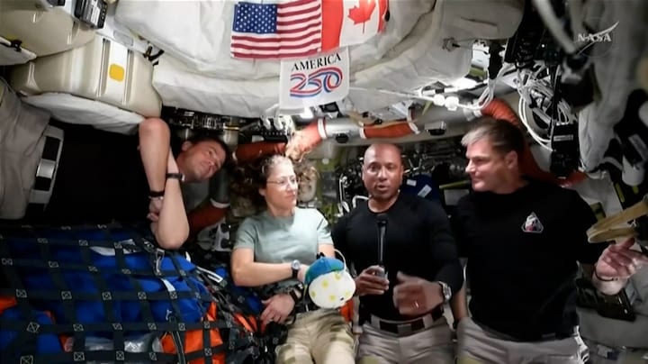 Astronauten Artemis II: 'Er komt nog veel moois mee terug'