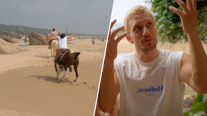 Joshua Nolet valt van paard in The Bicycle Race: 'Paard was klaar met mij'