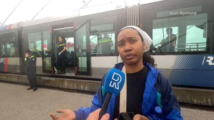 Milaisa zat in de tram bij botsing Rotterdam: ''Meneer voor mij was zwaargewond'