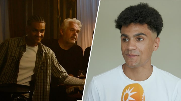 TikTok-ster Levi van de Brug was zenuwachtig voor zijn rol in Baantjer: 'Heel spannend'