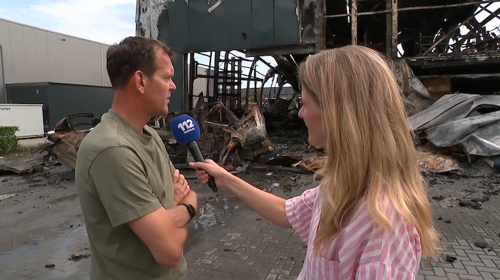 Niets meer over van bedrijfspand na verwoestende brand in Den Hoorn: 'Hier word je niet vrolijk van'